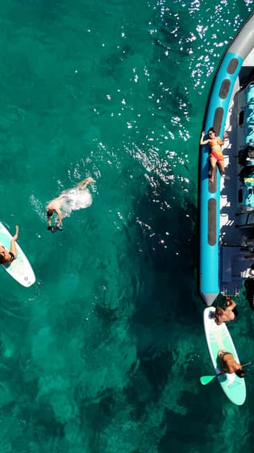 From Palma: 2-Hour Speedboat Tour with Drinks and Snorkeling - Snorkeling, paddleboards, and sea scooters