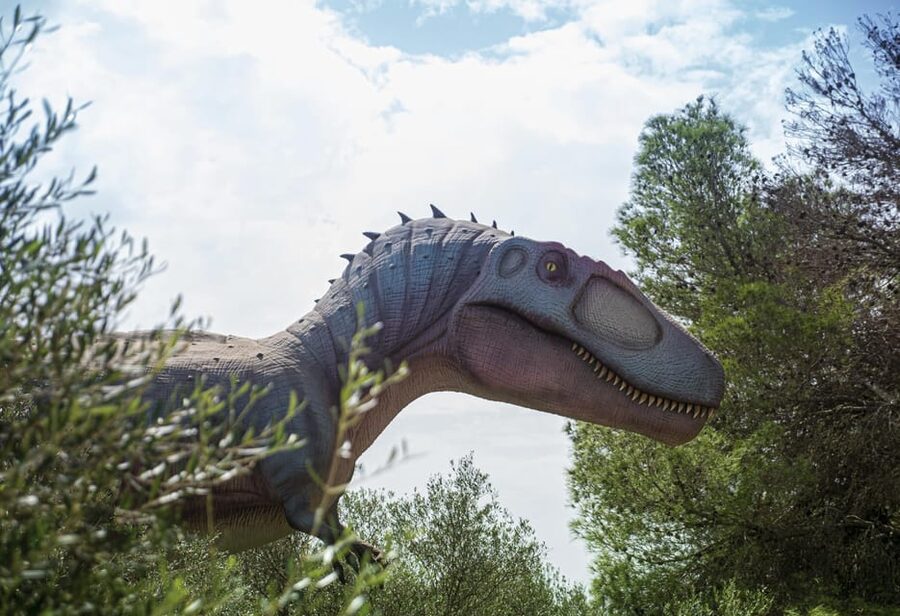 From Palma de Mallorca: Dinosaurland tour - A show and play areas for younger children