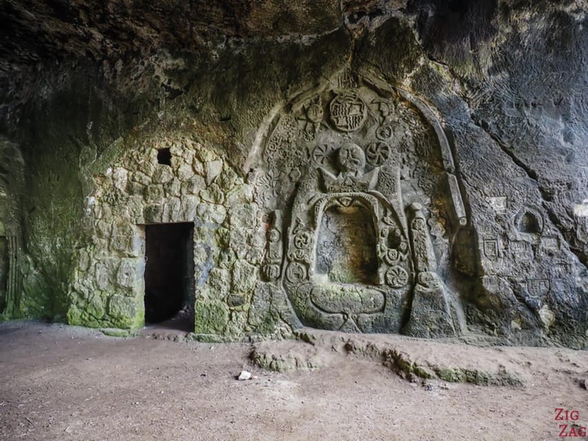 From Palma: Portal Vells Beach and Cave SUP & Snorkel Tour - Cova de Portals Vells and the optional leap