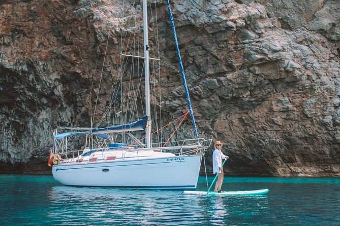 Full Day on a Private Sailboat in Mallorca - Sailing beneath the Tramuntana cliffs