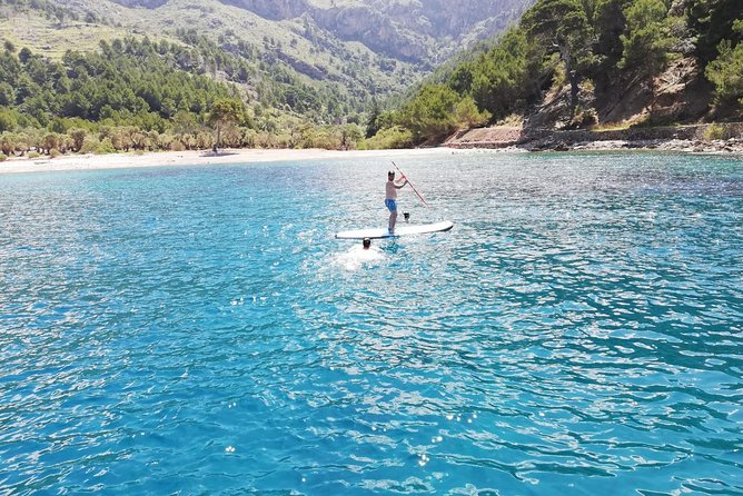 Full-day sailing excursion along the coast - Cala Tuent, your first three-hour water stop