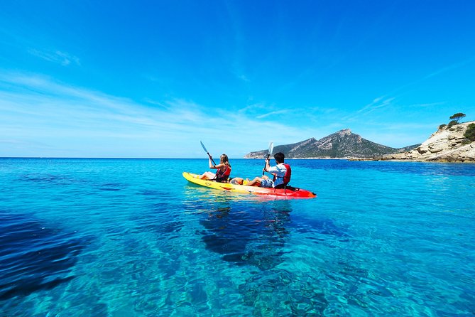 Guided Kayak & Hike from Sant Elm to Sa Dragonera - Landing at the natural harbor