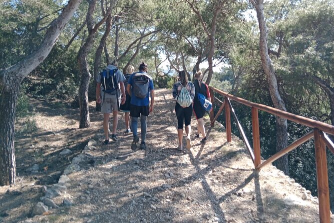 Guided Kayak & Hike from Sant Elm to Sa Dragonera - The short hike to Far de Tramuntana lighthouse