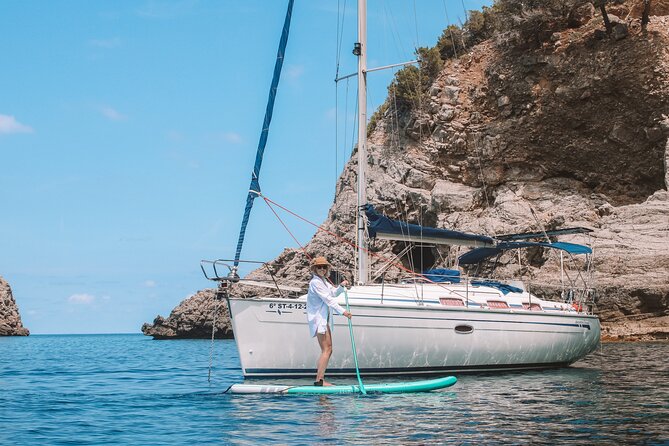 Half Day Private Sailing Tour along the Tramuntana Coast - Cala Deià: the first serious swim stop