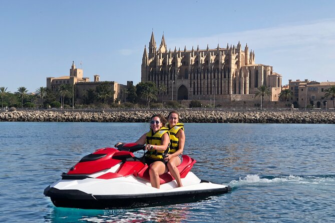 Jetski Tour to the Emblematic Palma Cathedral - The Best Part May Be the Return Run