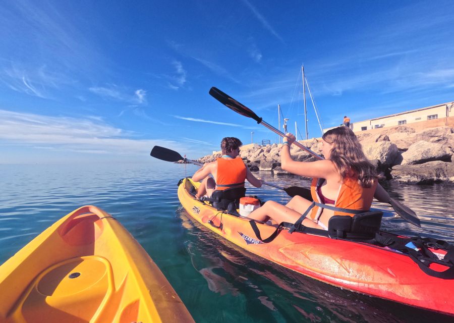 Kayak Tour Bay of Palma - Swimming and snorkeling in the coastal water