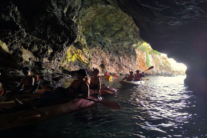 Kayak Tour with Caves, Snorkeling and Picnic (+ Cliff Jump) - Caves that reward a slower pace