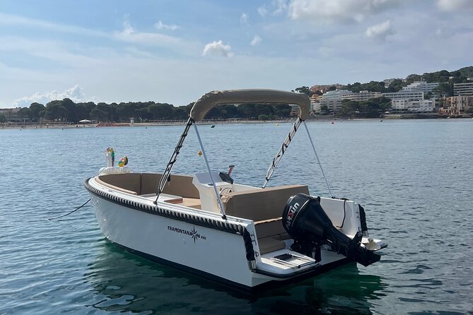 License free boat rental around the coast of santa ponsa - Setting out from Carrer de Ramon de Montcada