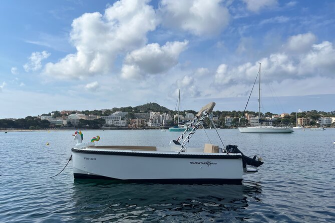 License free boat rental around the coast of santa ponsa - Learning the controls before you leave