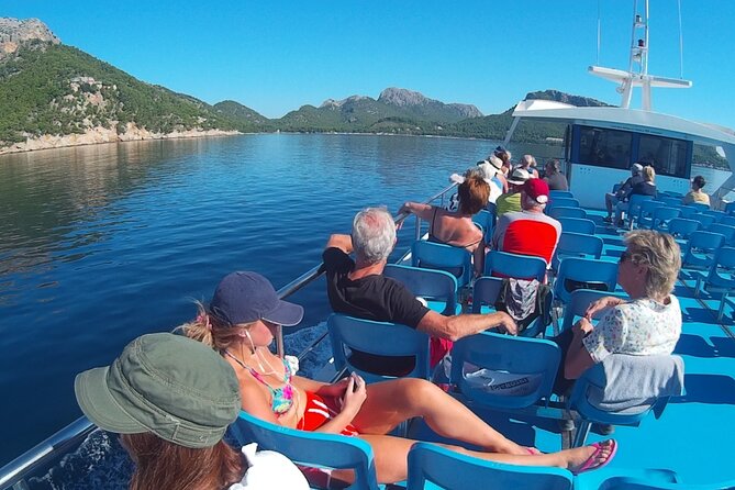 Mallorca: 4-Hour Tour of Formentor by Bus and Boat from North Area - The boat from Formentor to Puerto Pollensa
