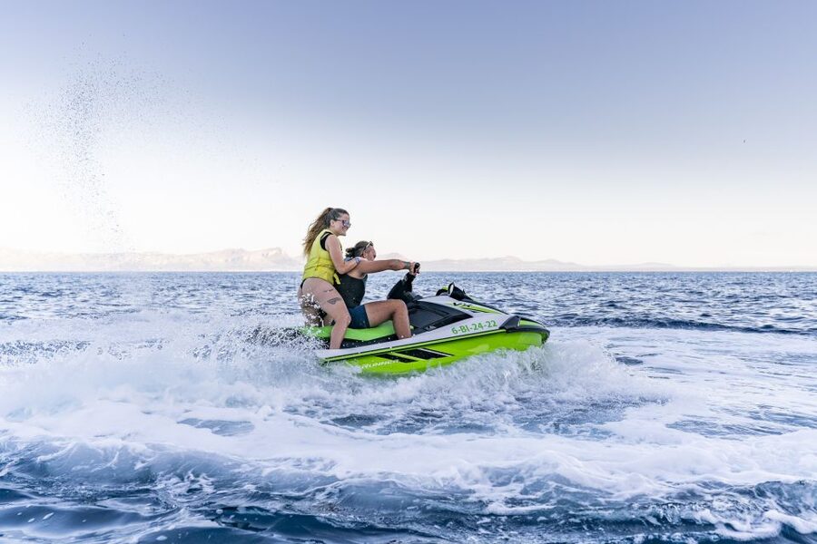 Mallorca: Alcudia Bay Jet Ski Tour - The return route past northern Mallorca