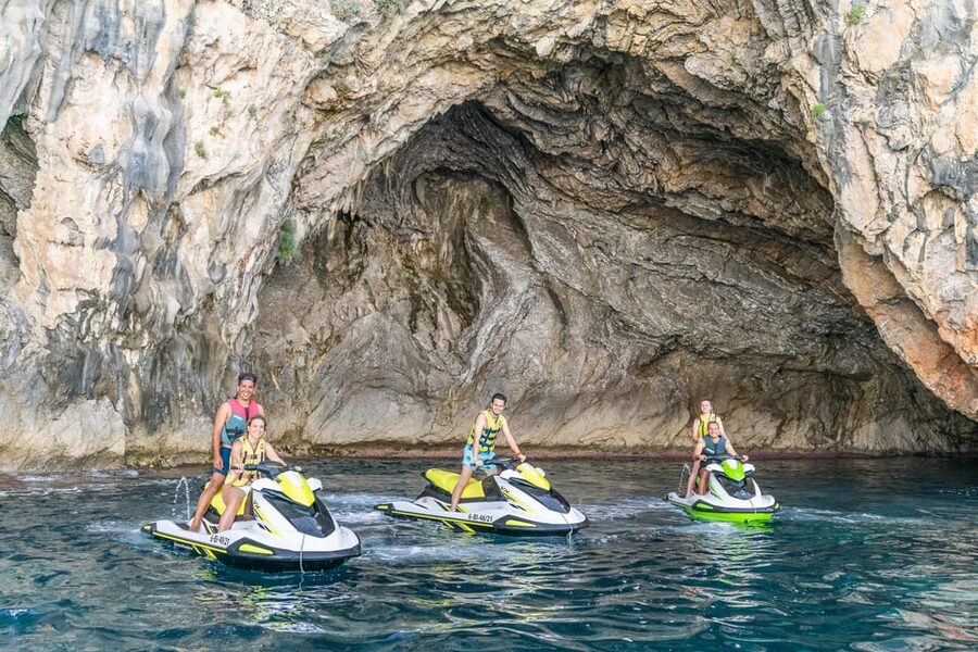 Mallorca Alcudia: Jack Sparrow Cave Jet Ski Tour - What to expect at Jack Sparrow Cave