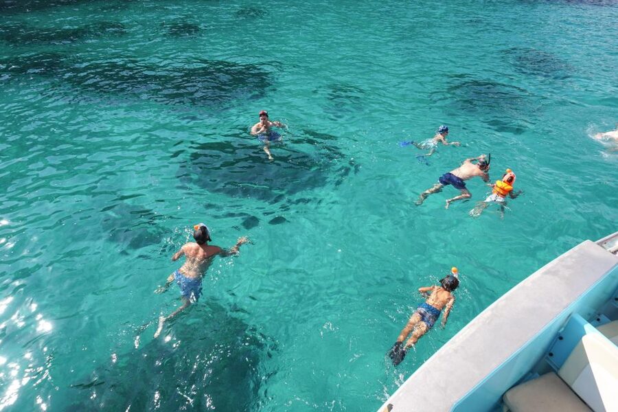 Mallorca: Catamaran Coastal Cruise with Lunch - Port Andratx for 40 minutes