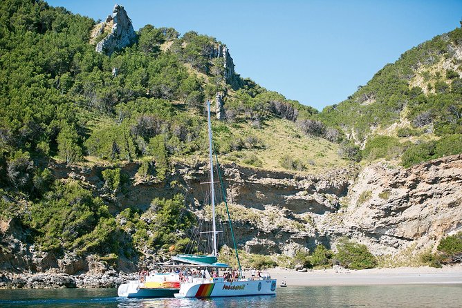 Mallorca Catamaran Cruise with Scenic Views and BBQ Lunch - Coll Baix, a beautiful first swim