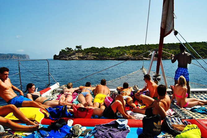 Mallorca Catamaran Tour in the Bay of Pollensa - Sailing out from Port de Pollença