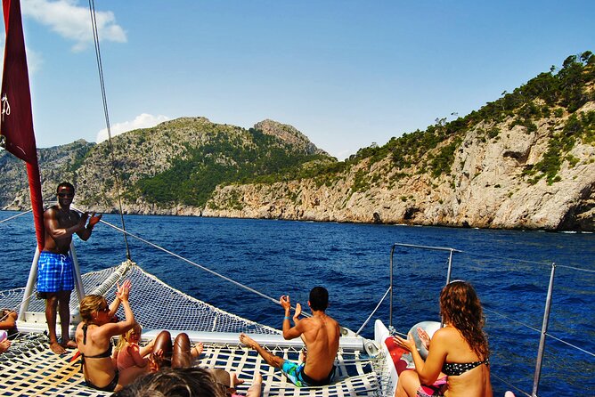 Mallorca Catamaran Tour in the Bay of Pollensa - Formentor Beach, the main event