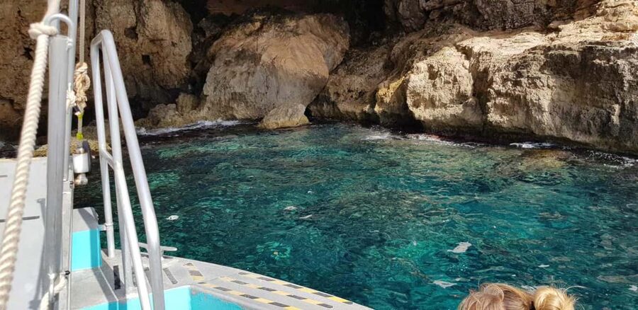 Mallorca: Caves, Cliffs, and Coves Boat Trip - Two swim stops in clear coastal water