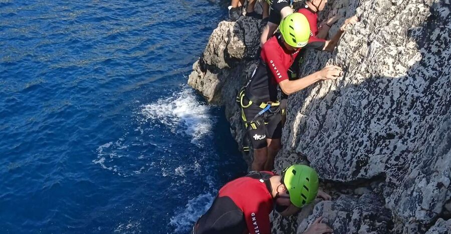 Mallorca: coasteering South - Sea conditions can change the plan
