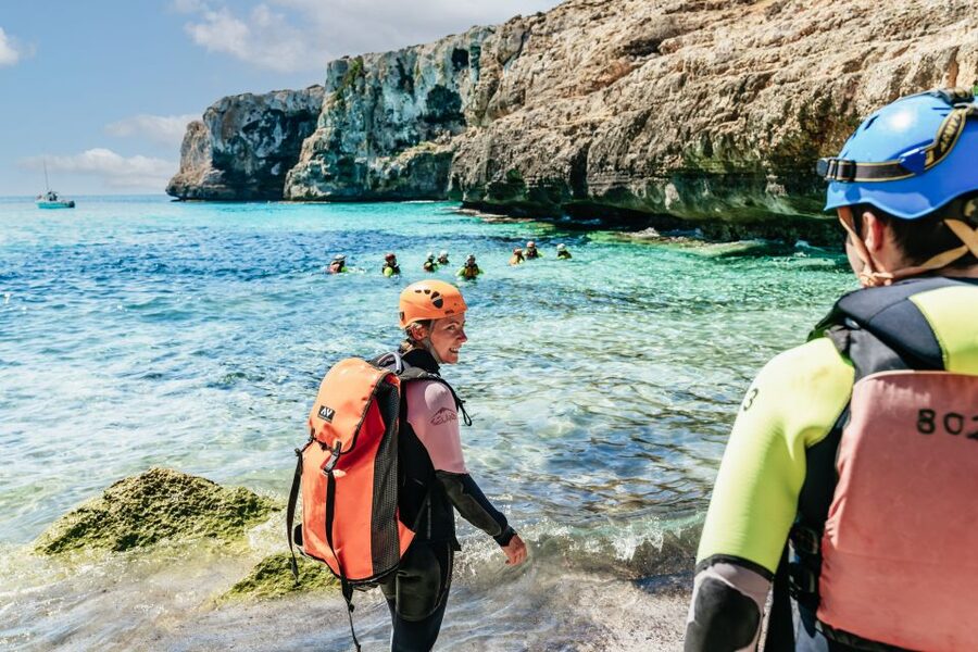 Mallorca: Cova des Coloms Caving Trip with Hotel Transfer - Swimming to Cova des Coloms