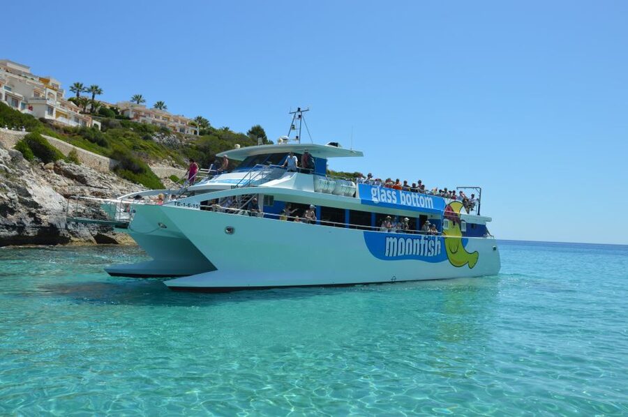 Mallorca: Glass-Bottom Catamaran Along the East Coast - Picking the best departure port