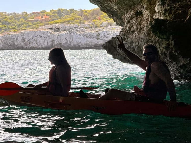 Mallorca: Kayak and Paddle Surf excursion through crystal clear water caves - Returning through the crystal-clear caves