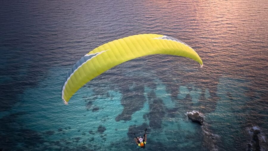 Mallorca: Paramotor Flight - Basic - Sunrise timing and the best mood for the flight