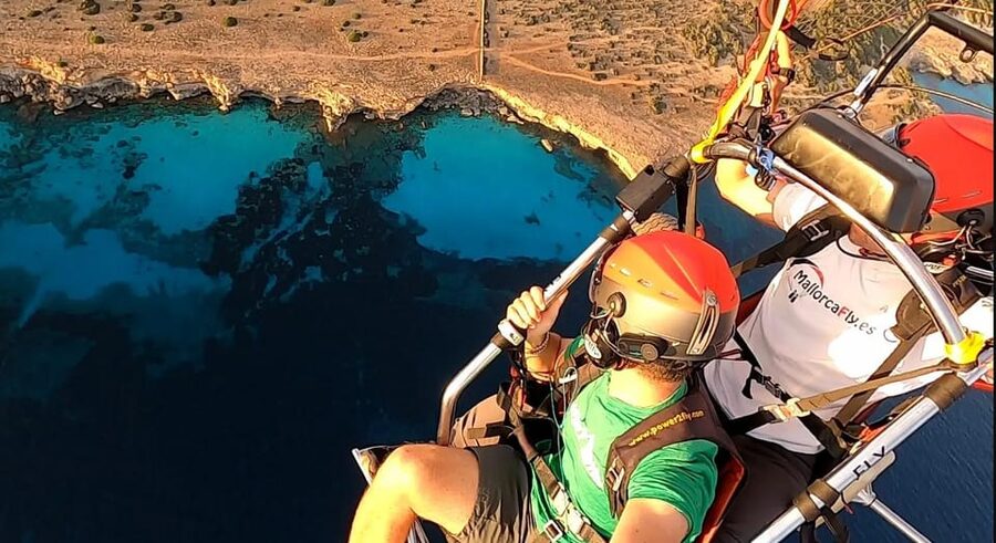 Mallorca: Paratrike Flight with Acrobatics and Engine Stop - What the 20-minute flight feels like