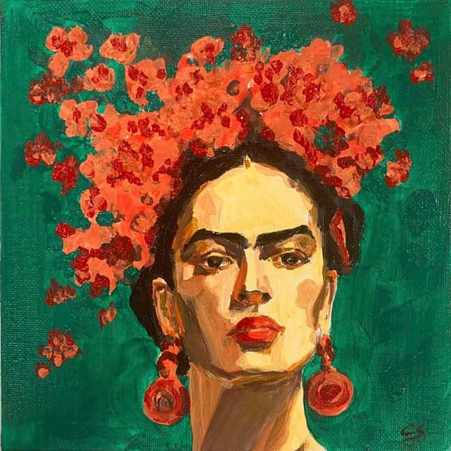 Mallorca/Porto Cristo: Paint your own Frida Kahlo - Why this Frida Kahlo class works for beginners