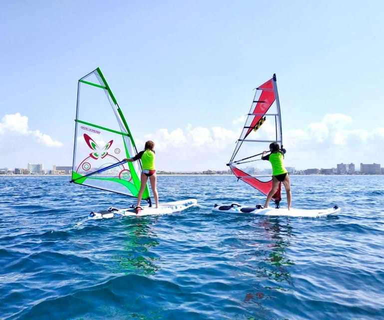 Mallorca: Private Windsurf Lesson - Getting your first movement on the water