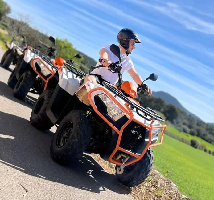 Mallorca: Quad Bike Tour, Snorkeling, and Cliff Jumping - Starting with the MXU 300 quad