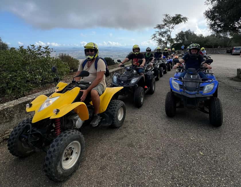 Mallorca: Quad Tour with Beach Stop and Mountain Views - Son Veri cala: a short swim at the end