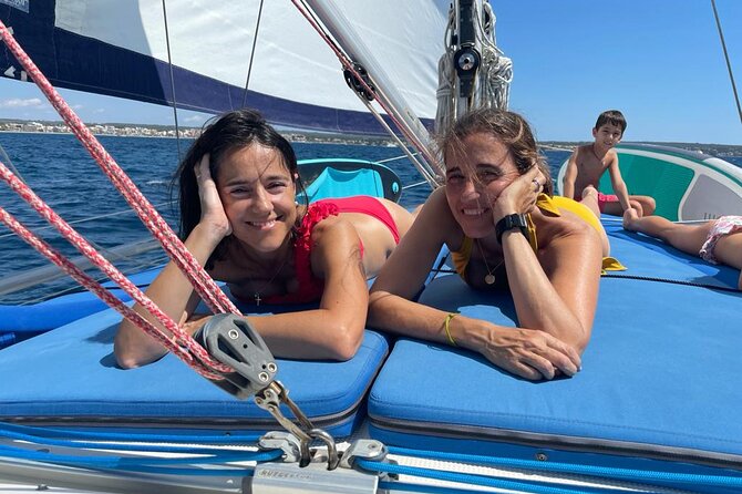 Mallorca sailing, snorkelling, as a Local with drinks and food - Swimming stops and clear Mediterranean water