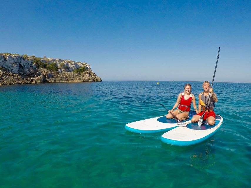 Mallorca: Stand Up Paddle Lesson (1H PRIVATE CLASS) - Practicing in Palma Bay
