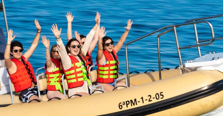 Mallorca: Visit Palma Speedboat adrenaline & snorkelling - What the $51 price covers