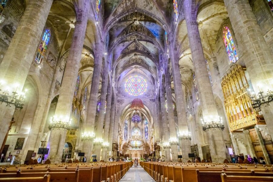 Palma: Cathedral of Mallorca Skip-the-Line Entry Ticket - Gaudí’s work inside an older cathedral