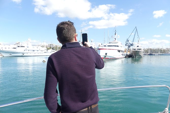 Palma de Mallorca Bay Boat Trip - Yachts, cruise ships, and the working port