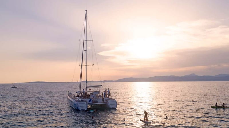 Palma de Mallorca: Deluxe Catamaran Sailing Tour with Meal - A polished catamaran with room to breathe