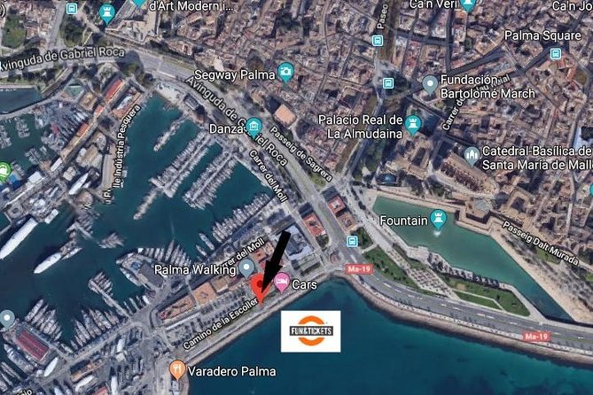 Palma de Mallorca Guided Tour with Hotel Pick up - Parc de la Mar beside La Seu