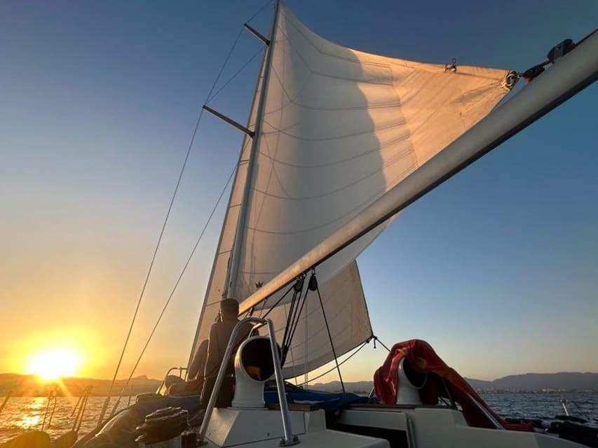 Palma de Mallorca: Sailing Boat Trip with Skipper & Tapas - The anchor stop for swimming and snorkeling