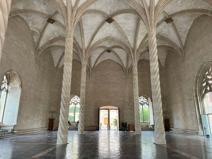 Palma Shore Excursion Bike Tour (Transfer Included) - Es Baluard and the route toward the old harbor