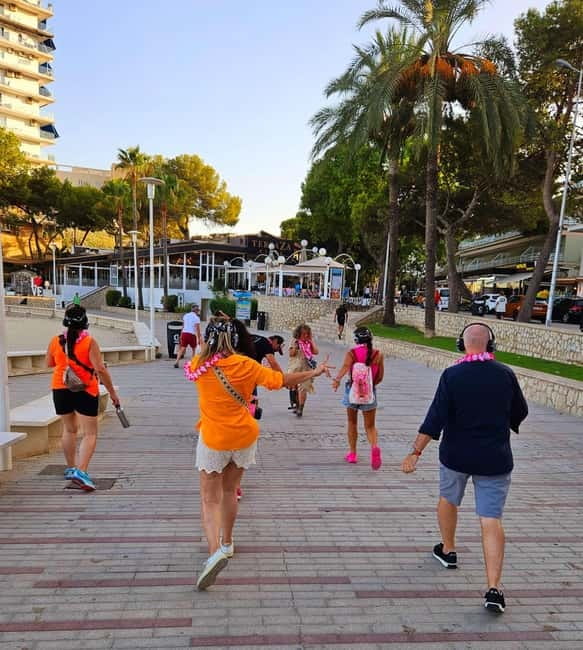 Palma: Silent Move Mallorca - Starting in Palma with headphones and a beat