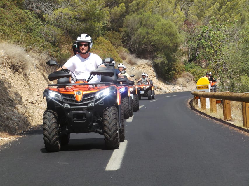 Peguera: Quad full day Tour - Port des Canonge gives you the day’s real pause