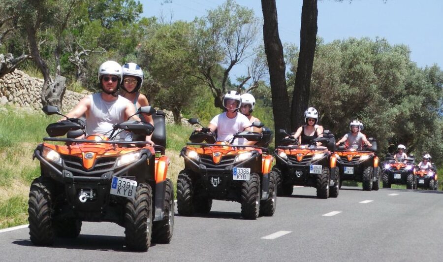 Peguera: Quad Tour - S’Arracó and the road toward Sant Elm