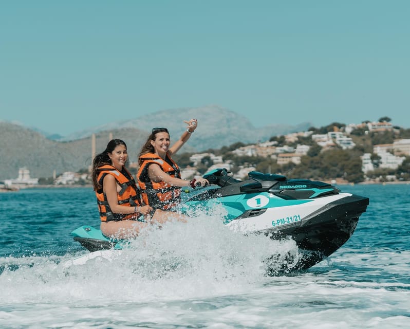 Peguera: Racing Car Drive and Jet Ski Combo Tour - Puerto Portals: Mallorca’s polished marina stop