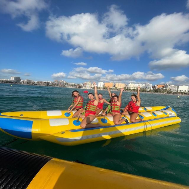 Playa de Palma: Banana Boat Ride - What the $16 price covers