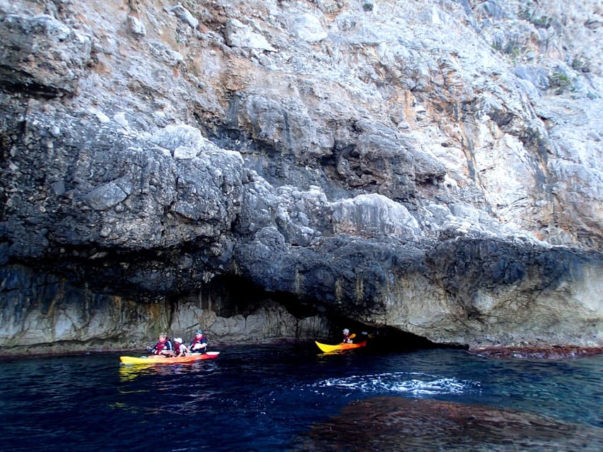 Pollença: Kayak Discovery – Snorkeling and Caves - What the $83 price includes