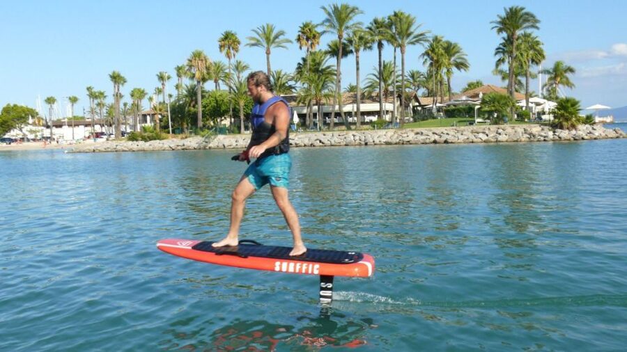 Port d'Alcúdia: Electric Foil Experience with Instructor - Learning to fly above Port dAlcúdia