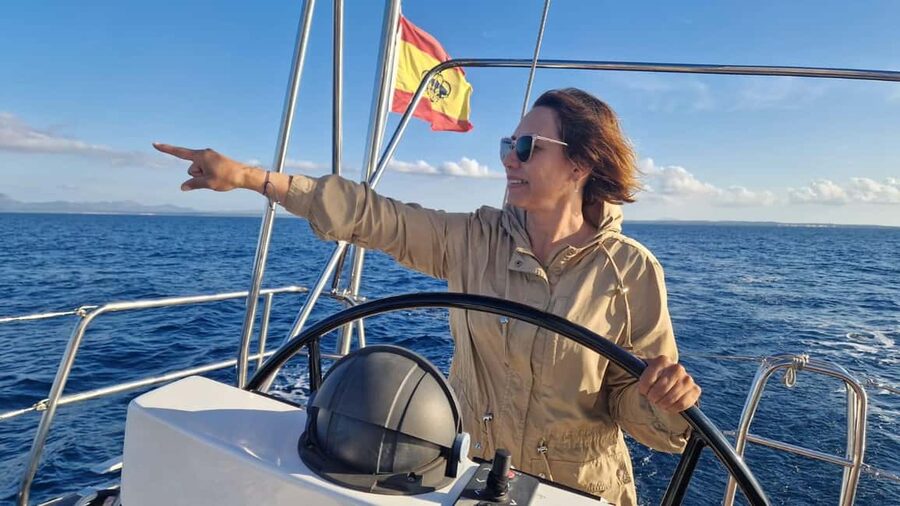 Port d'Alcúdia, Mallorca: Shared Half Day Sailing Trip - The return sail gives you time to slow down