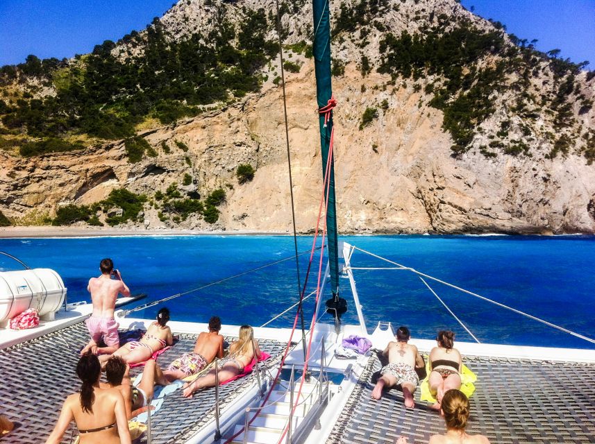Port d'Alcudia: North Coast Catamaran Cruise with Meal - Barbecue lunch on the daytime cruise
