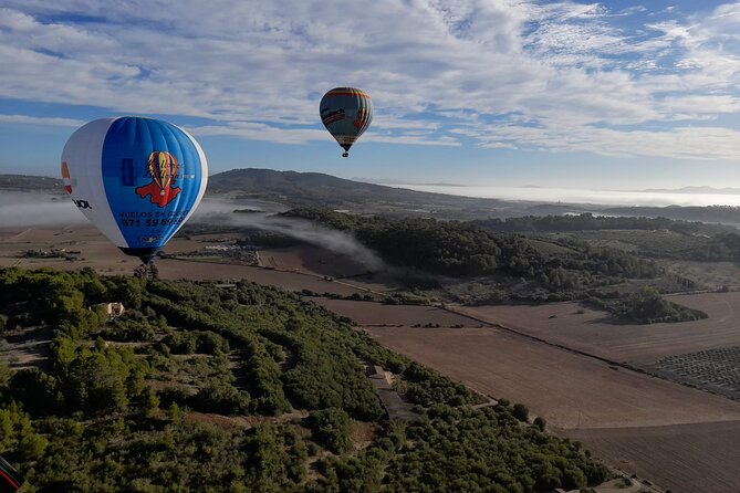 Private Balloon Flight Over Mallorca for Two People - Landing, packing, and the return to base